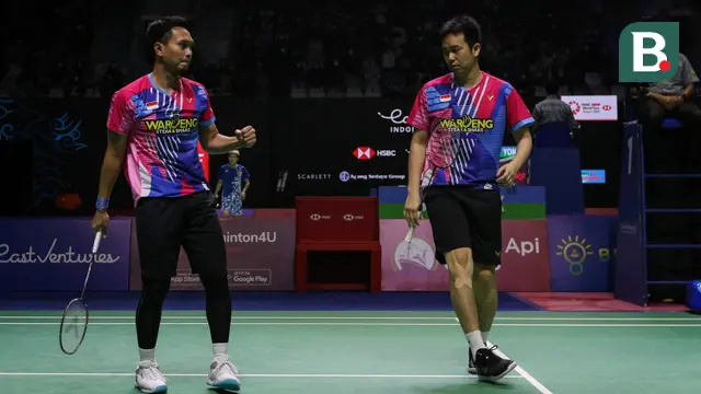 East Ventures Indonesia Open 2022: Mohammad Ahsan/Hendra Setiawan