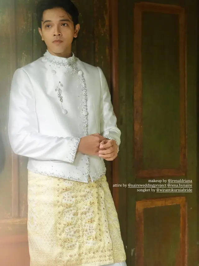 Sah! Nadin Amizah dan Faishal Tanjung Resmi Menikah, Kenakan Busana Pengantin Sulaman dan Kain Songket