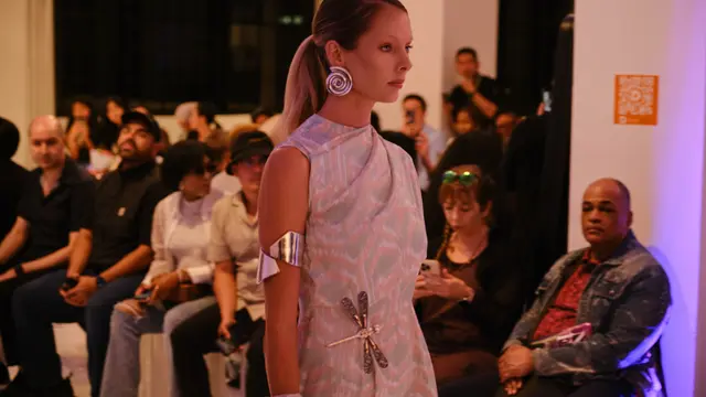 Brand lokal Indonesia di New York Fashion Week The Show Spring/Summer 2025. (Dok: Indonesia Now)