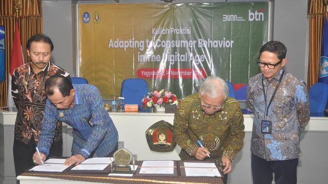 BTN menjalin kerja sama dengan Universitas Pembangunan Nasional (UPN) Veteran Yogyakarta.