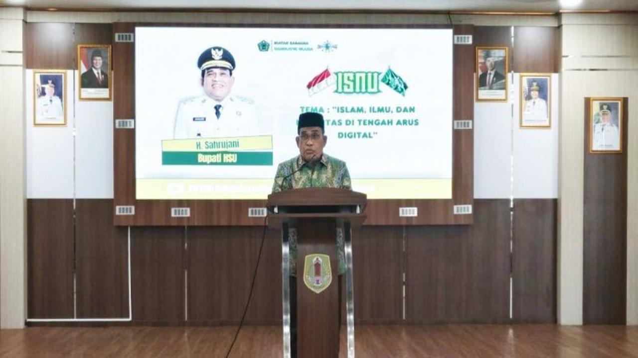 Bupati HSU Tekankan Pentingnya Peran Sarjana NU dalam Membangun Daerah dan Dakwah