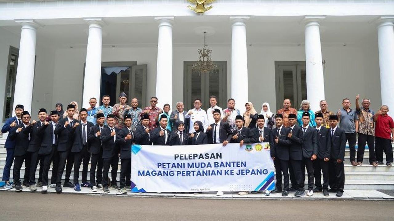 Pemprov Banten Kirim 21 Petani Milenial Magang Jepang, Dorong Inovasi Pertanian Daerah