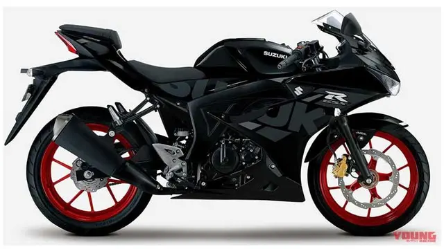 Suzuki GSX Series 125cc juga usung livery baru (Young-Machine)
