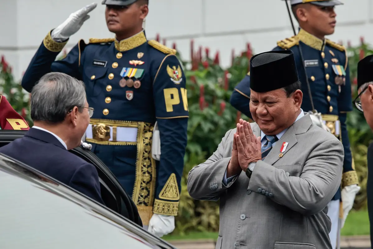 Momen Presiden Prabowo Sambut Kedatangan Perdana Menteri China Li Qiang