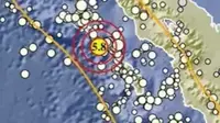 Gempa Magnitudo 5,8 Guncang Sinabang Aceh