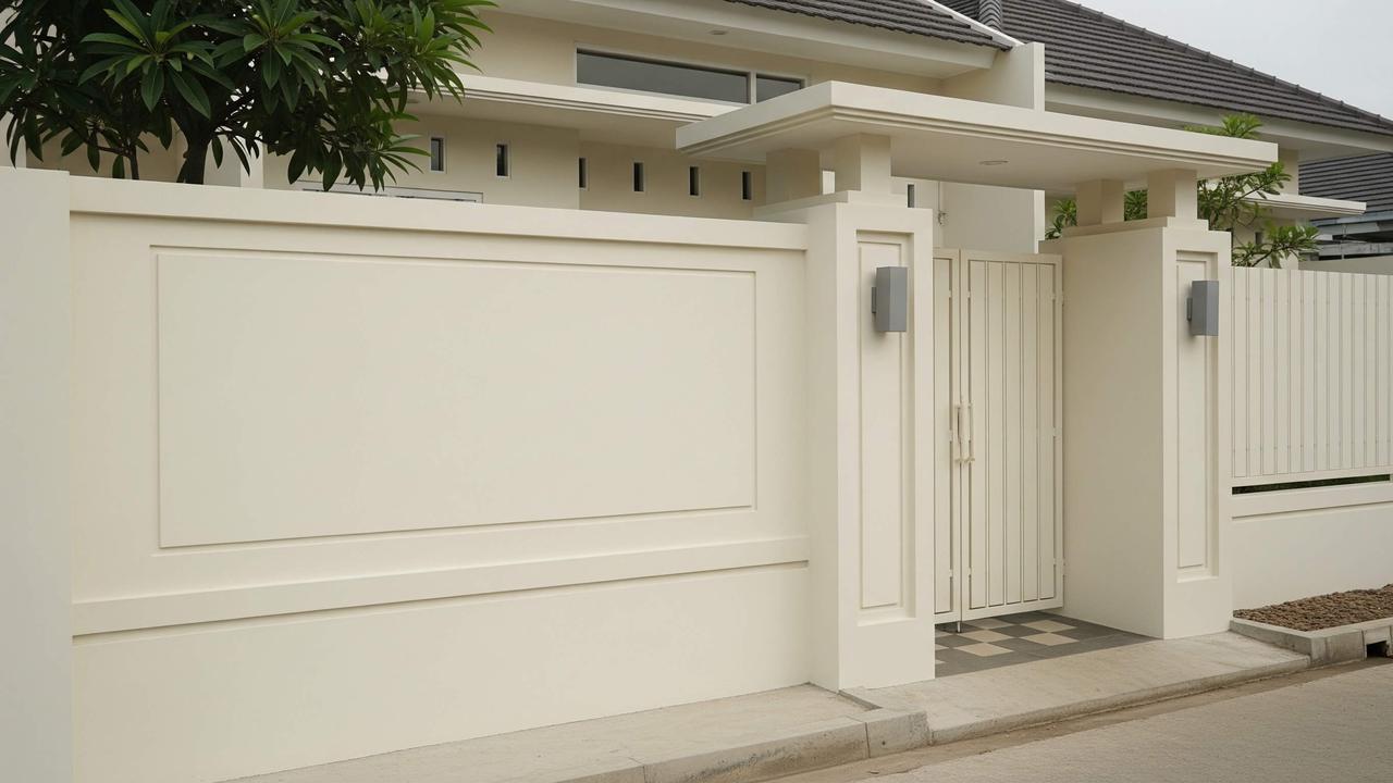 Warna Pagar Rumah yang Tidak Mudah Kusam