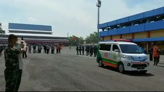 Relawan tim pemakaman Covid-19 BPBD Banyumas, Ari Juniyanto, meninggal terpapar Covid-19. (Foto: Liputan6.com/BPBD Banyumas)