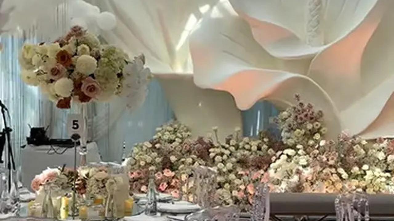 5 Foto Detail Dekorasi Pesta Ultah Syahrini, Mewah Bak Interior Istana Sang Ratu