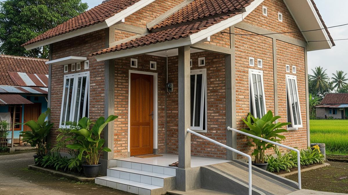 7 Rumah Sederhana Rp50 Jutaan di Desa yang Nyaman untuk Orang Tua Pengguna Tongkat