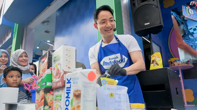 Duel Masak Bareng Aldi Taher dan Chef Hideki di Rumah Indofood Jakarta Fair Kemayoran 2026