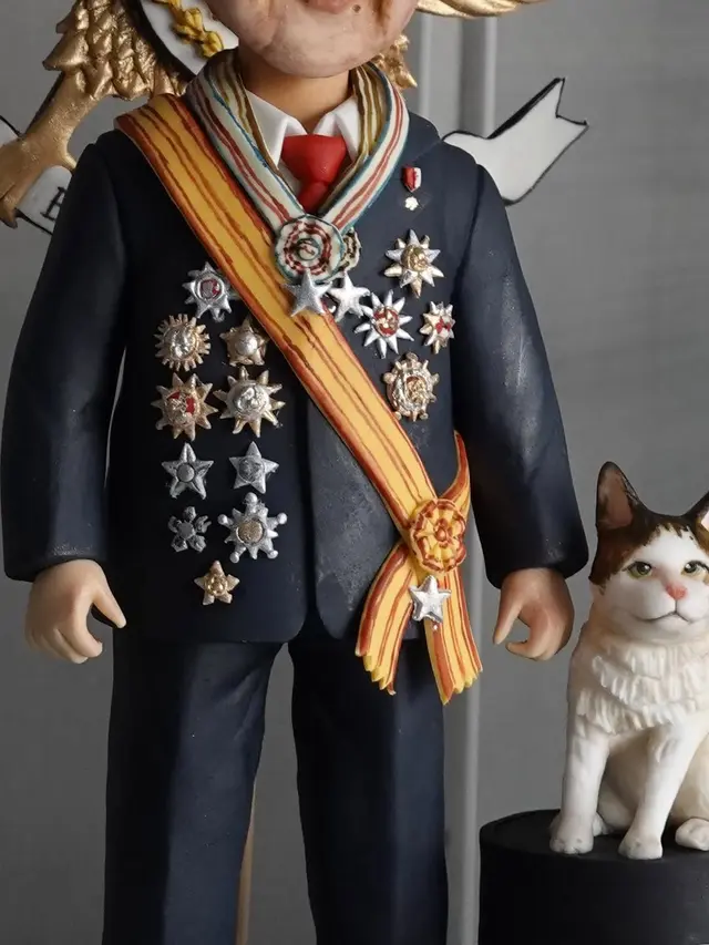 Sentuhan Batik Mega Mendung dan Kucing Bobby Kertanegara di Ulang Tahun Presiden Prabowo