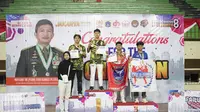 Atlet Muda Taekwondo Depok Raih Medali Emas dan Gelar Atlet Terbaik di Liga DKI Jakarta 8