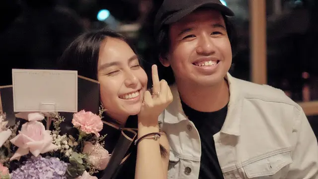 Momen Joshua Suherman Lamar Clairine Clay. (Sumber: Instagram/clairineclay)