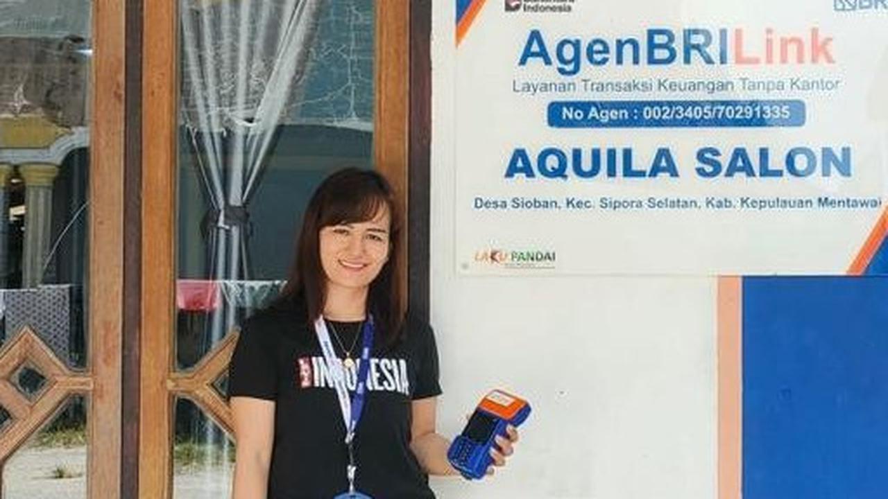 Di Tengah Keterbatasan, Perempuan Ini Hadirkan Layanan Keuangan AgenBRILink di Kepulauan Mentawai