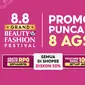 Puncak Kampanye Shopee 8.8 Grand Beauty & Fashion Sale.