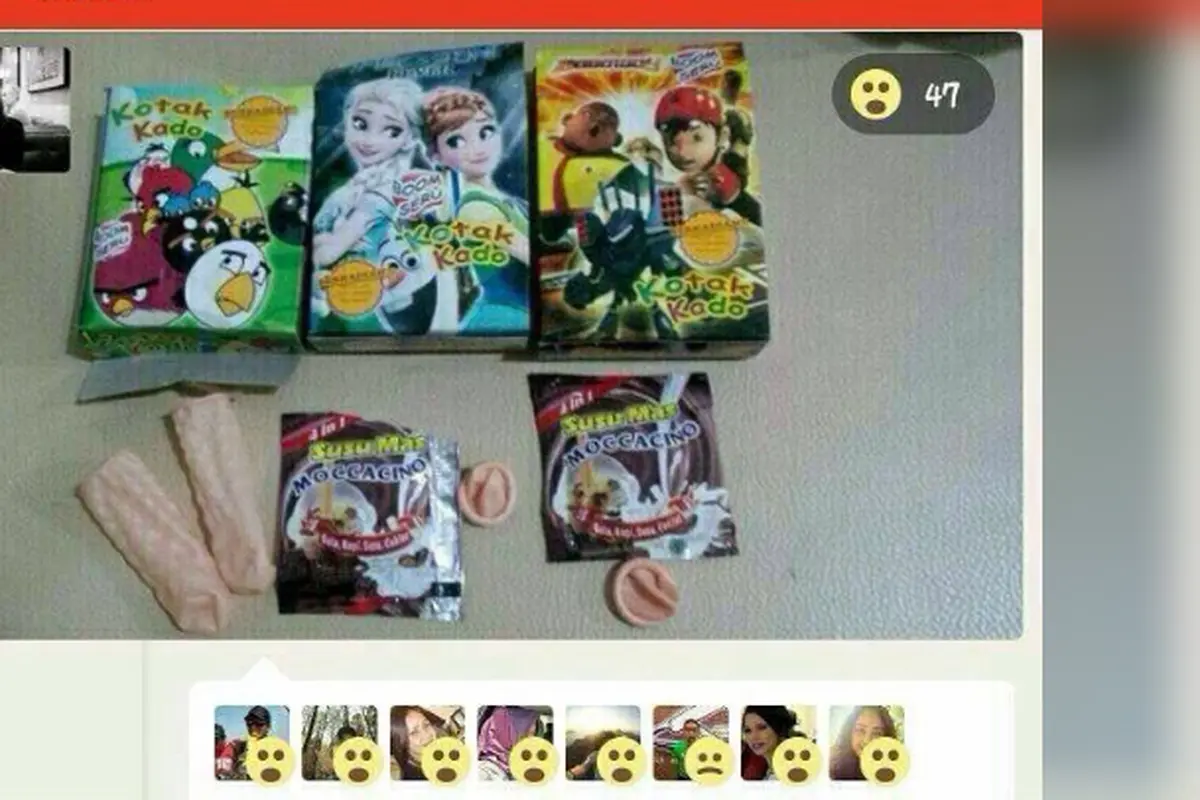 Pertama Kali Temukan Jajanan Anak Mirip Kondom, Salem Lapor KPAI