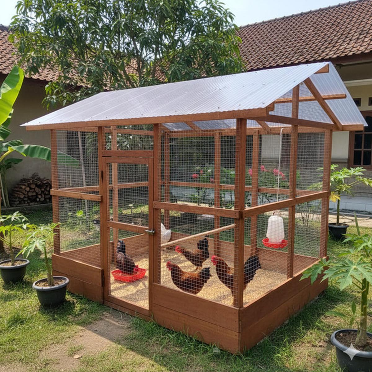 7 Ide Kandang Ternak Ayam 2x2 di Halaman Belakang untuk Ketahanan Pangan Keluarga