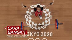 Berita video atlet angkat besi Indonesia, Windy Cantika Aisah, mengungkapkan caranya bisa bangkit dan meraih medali di Olimpiade Tokyo 2020, Sabtu (24/7/2021) malam hari WIB.