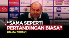 Berita video pelatih Persib Bandung, Bojan Hodak berikan tanggapan tentang pertandingan melawan Persija Jakarta, Sabtu (2/9/2023).