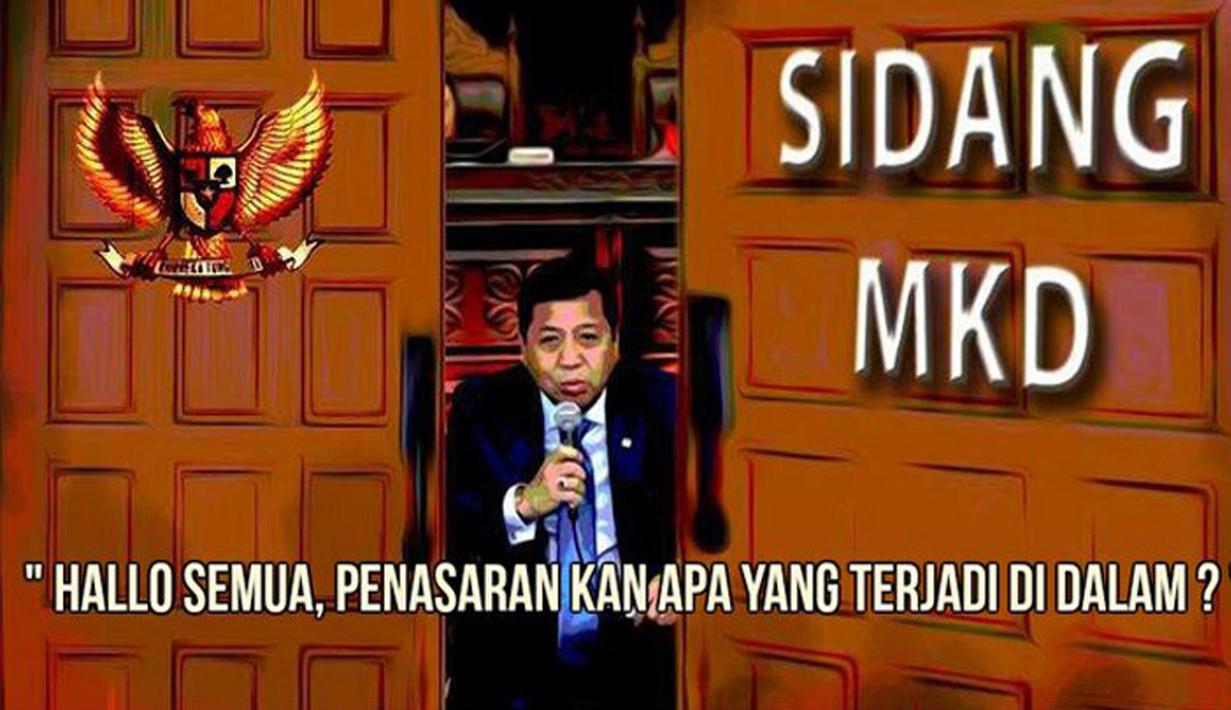 Meme Setnov Di Sidang MKD Bikin Ketawa Terpingkal Pingkal Foto