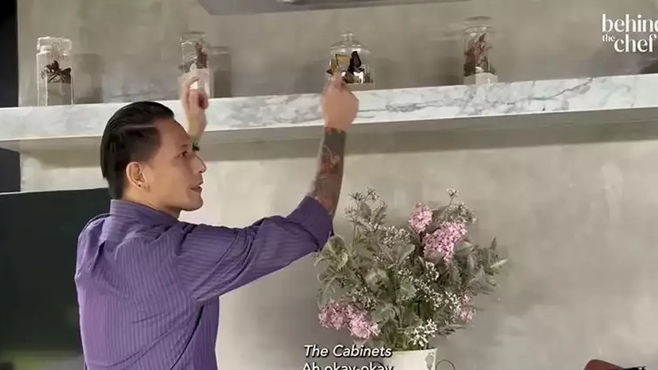 Potret dapur rumah Chef Juna (Sumber: YouTube/Behind the Chef by Chef Degan)