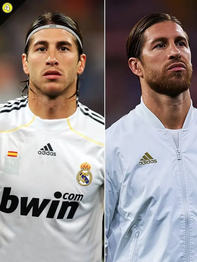 Sergio Ramos Sebelum dan Sesudah Memiliki Brewok
