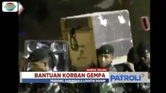 Pengiriman bantuan diharapkan dapat membantu korban gempa di Sulawesi Tengah.