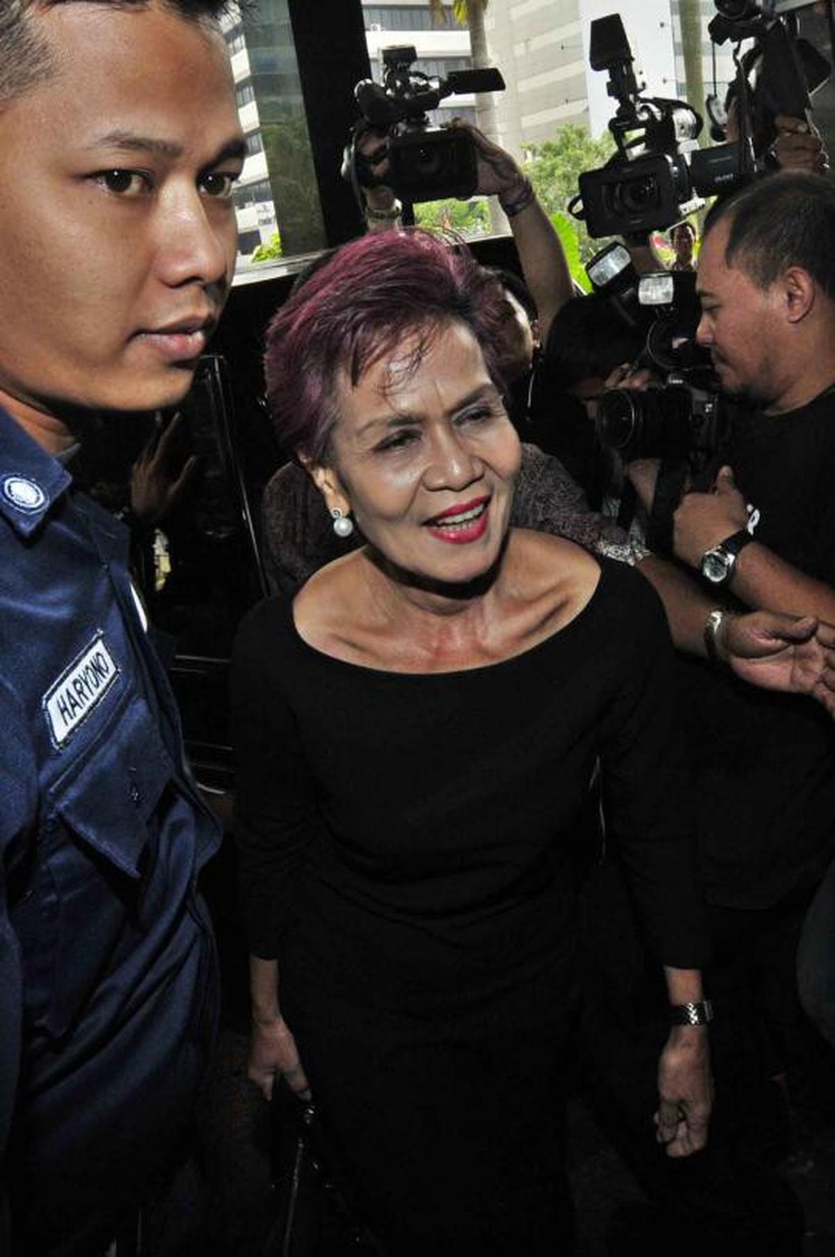 Miranda Goeltom datangi KPK