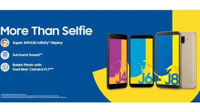 Samsung Galay J Series, More Than Selfie.