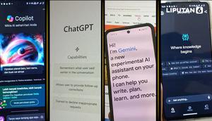 Banner Infografis 4 Rekomendasi Chatbot AI Terbaik. (Liputan6.com/Gotri/Abdillah)