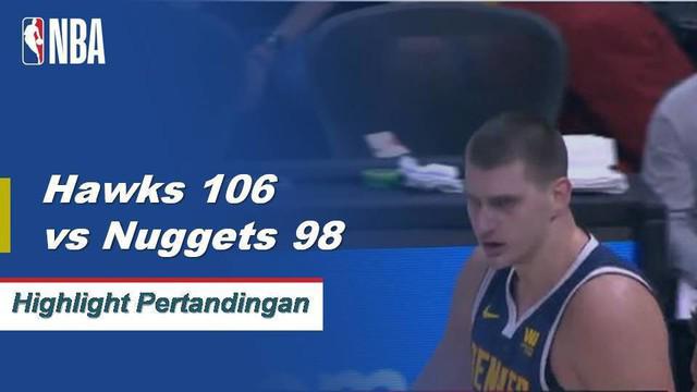 John Collins mencetak double-double dengan 30 poin dan 12 rebound untuk menempatkan Hawks di atas Nuggets, 106-98.