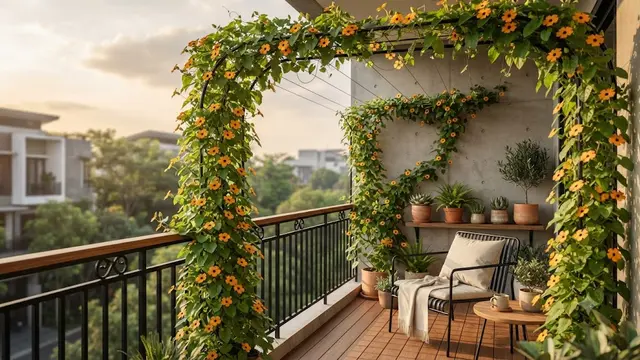 Tanaman Rambat untuk Menghias Balkon