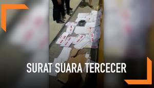 Warga Riau menemukan banyak surat suara tercecer di kolong jembatan di provinsi Riau, ternyata surat suara tersebut untuk dapil di Sumatera Barat.