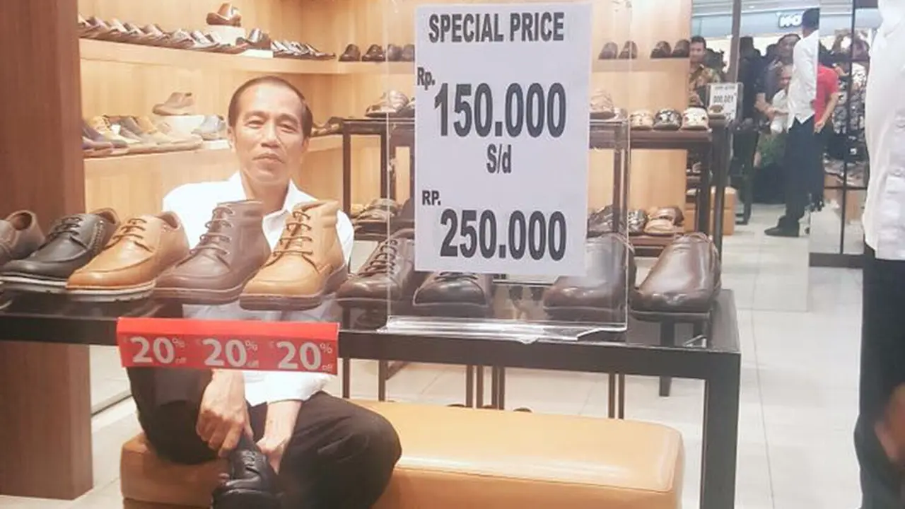 Gaya Belanja Jokowi Saat Blusukan ke Manado Town Square