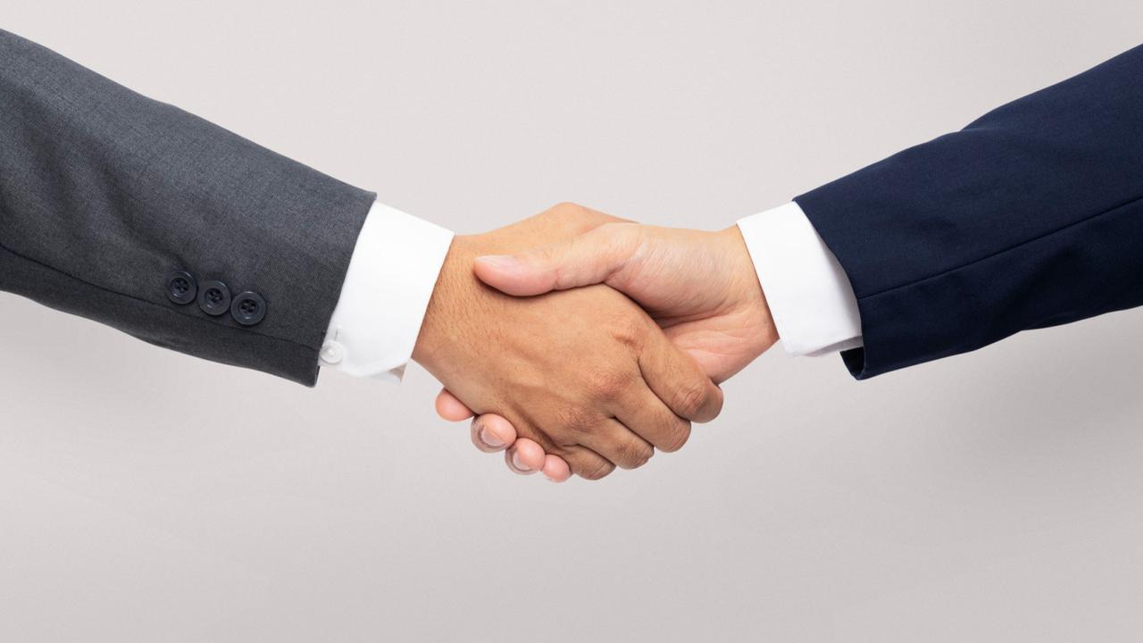 Ilustrasi jabat tangan. bersalaman, sepakat, setuju, kepercayaan