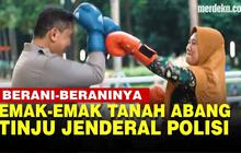 VIDEO: Kapolda Irjen Fadil Gelar Ring Tinju Wujudkan Idenya Emak-Emak Tanah Abang