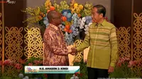 Jokowi Hadiri Jamuan Santap Malam Indonesia-Africa Forum di Bali