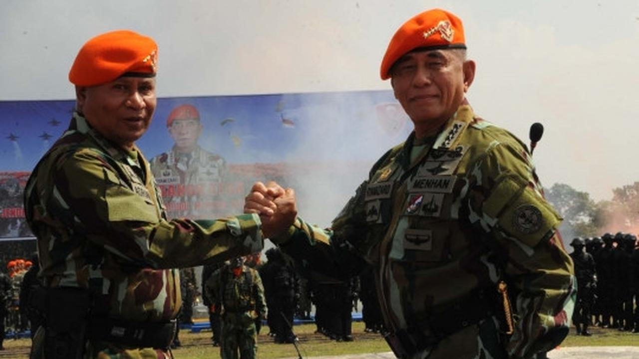 Menhan Ryamizard diangkat jadi warga kehormatan pasukan elite TNI