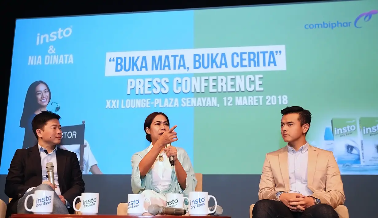 Satu project film mini dokumenter pertama di Indonesia dari Insto dan Nia Dinata yang menggunakan teknologi Snapchat Spectacles, yaitu kamera yang berbentuk kacamata. (Bambang E.Ros/Bintang.com)