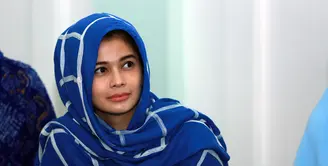 Dalam puasa tahun ini, Jihan Fahira mengaku menghabiskan waktunya dengan merawat buah hatinya yang sedang sakit. Istri Primus Justisio itu mengaku keempat anaknya sedang sakit cacar. (Deki Prayoga/Bintang.com)