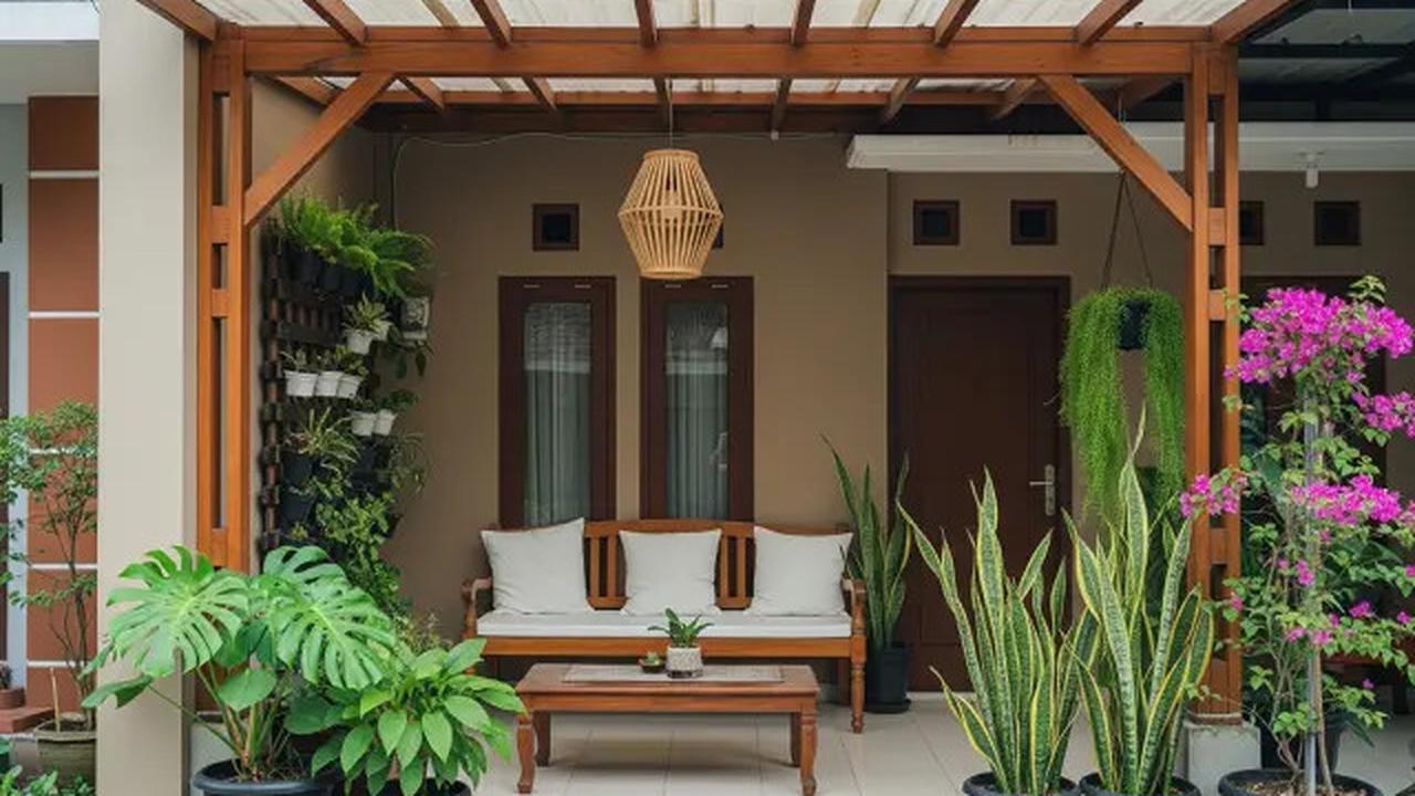 10 Model Rumah 1 Lantai dengan Teras Depan Luas, Inspirasi Hunian Nyaman dan Estetik