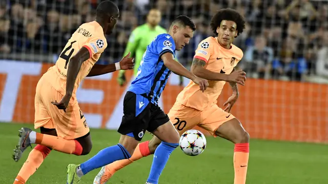 Liga Champions Club Brugge vs Atletico Madrid