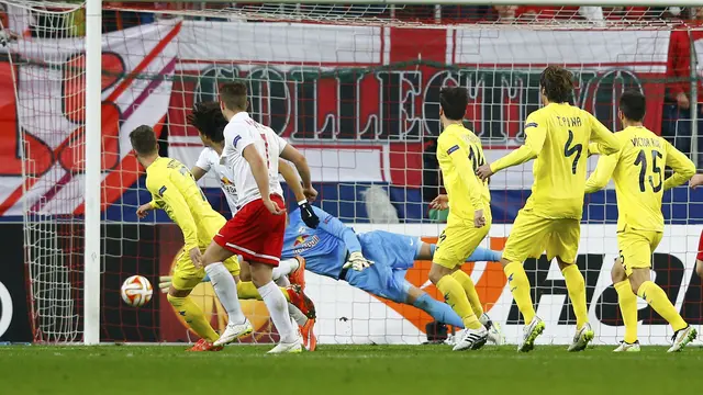 Hasil Liga Europa: Salzburg 1 - 3 Villarreal