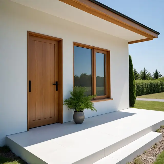 Desain Rumah Sederhana 1 Lantai dengan Teras Minimalis