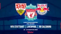 Laga persahabatan VFB Stuttgart, Liverpool dan RB Salsburg. (Bola.com/Dody Iryawan)