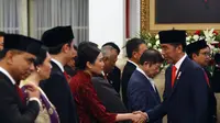 Angela Tanoesoedibjo resmi dilantik Presiden Jokowi menjadi Wakil Menteri Pariwisata  dan Ekonomi Kreatif di Istana Kepresidenan. (Istimewa)