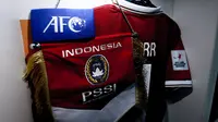 Suasana locker room Timnas Indonesia U-20 di Lokomotiv Stadium, Tashkent, Uzbekistan, saat pertandingan perdana Grup A Piala Asia U-20 2023 melawan Irak, Rabu (1/3/2023).&nbsp;(AFC/Sayed Husain Ebrahim)