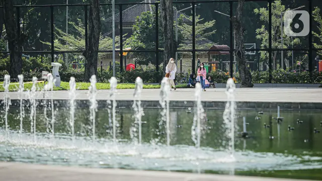 Jakarta PPKM Level 2, Lapangan Banteng Dibuka Kembali