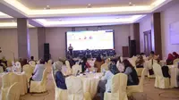 Kegiatan Serap Aspirasi Implementasi UU Cipta Kerja di Batam, Kepulauan Riau pada Jumat 11 Desember 2020.