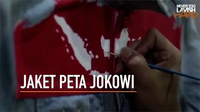 VIDEO: Menengok Pembuatan Jaket Denim Presiden Jokowi Saat Mengendarai Chopper